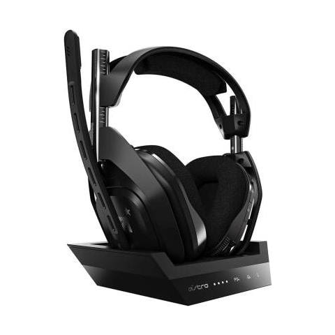 Cuffie Gaming A50 con Microfono Connessione Wireless per Playstation 4, PC Colore Nero + Stazione Base di Ricarica - Foto 7