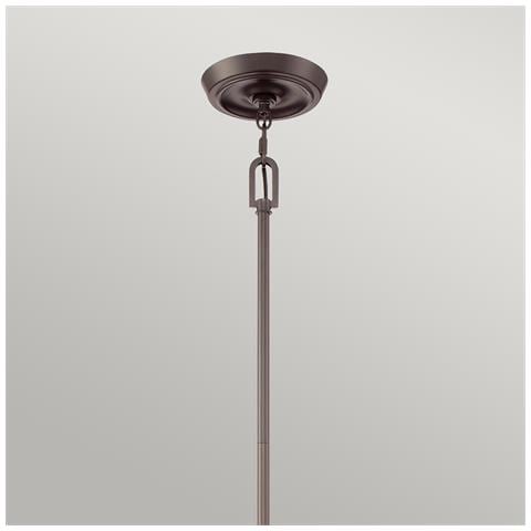Quoizel Qz / pennstat / m Wt - Lampadario Da Soffitto, Grande, In Bronzo, 33 X 33 X 59,7 Cm - Foto 5