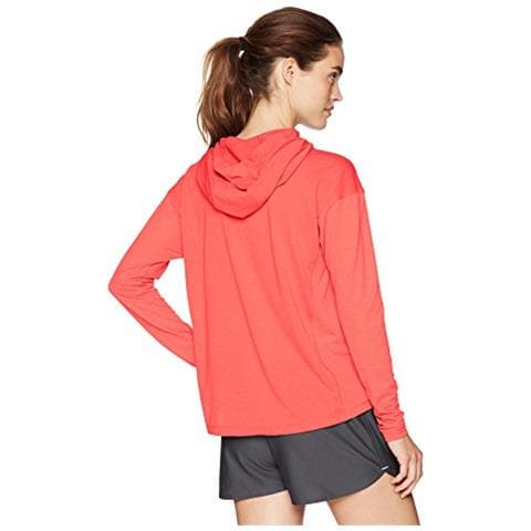 Sotto Armourthreadborne Hoodymaglia A Lunghedonnaarancione Maniche (brilliance / Brilliance / Bianco 819) M - Foto 2