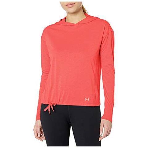 Sotto Armourthreadborne Hoodymaglia A Lunghedonnaarancione Maniche (brilliance / Brilliance / Bianco 819) M - Foto 1