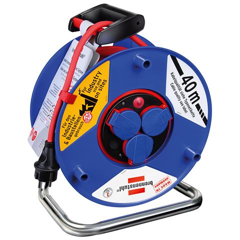 H07RN-F 3G1,5, Maschio / femmina, 40m, Rosso, 29 cm, IP 44 - Foto 1