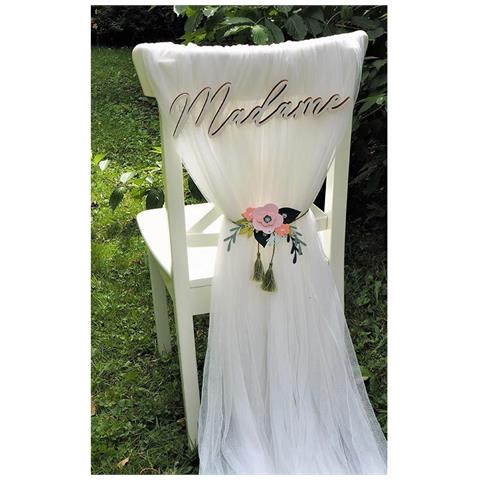 Parola In Legno 32 Cm - Madame - Foto 1