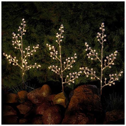 Set Di 3 Alberi Luminosi Con 75 Led - Foto 6