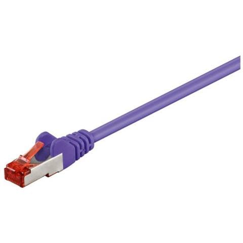 Goobay 92461 Cavo Di Rete Viola 0,15 M Cat6 S /ftp (s-stp) - Foto 1