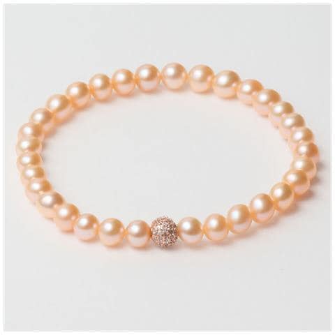 Bracciale Donna Lancaster Jla-br-sb-2-pe Arancio Argento Puro 16 Mm Rosa - Foto 1