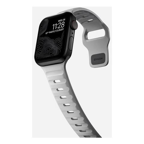 Cinturino Sportivo Strap V2 Apple Watch 42 Mm / 49 Mm M /l, Grigio - Foto 2