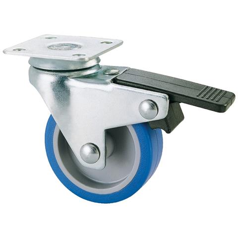 Ruota Per Mobili Art. 221/bis Ø 60 - Piastra Mm 60 X 60 - Foto 1