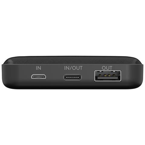 64591 batteria portatile Polimeri di litio (LiPo) 10000 mAh Nero - Foto 3