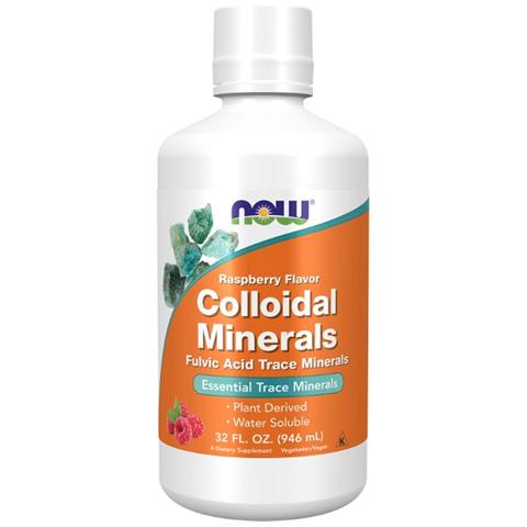 Minerali Colloidali Al Gusto Di Lampone Liquido 946 Ml Now Foods - Foto 1