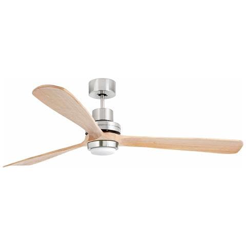 Lantau Xl Led Ventilatore Nichel Opaco/pino Dc - Foto 1