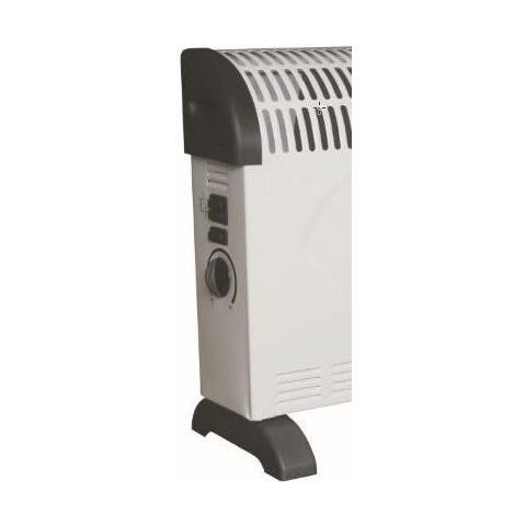 Termoconverttore TC2040-R con 3 Livelli Potenza 750/1250/2000W + Turbo Colore Biacno / Nero - Foto 2