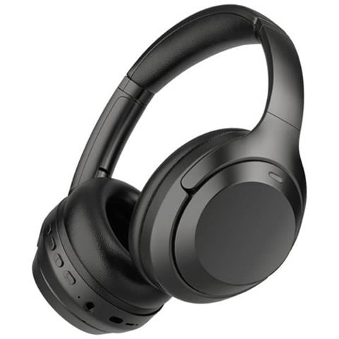 Cuffie Stereo Bluetooth 5.0 Modello Pharell, Nero - Foto 1