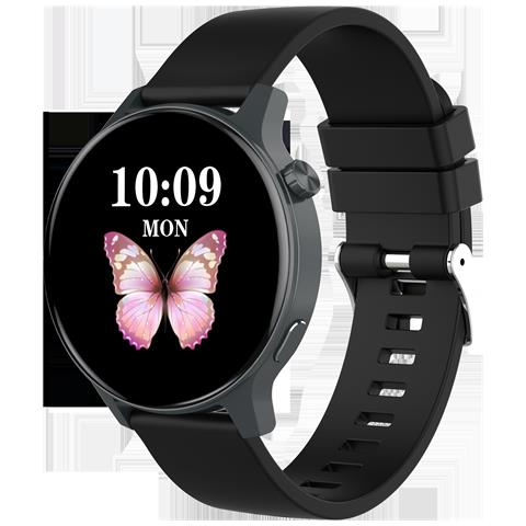 Smartwatch In Oro Rosa Con Monitoraggio Avanzato Di Salute E Fitness Black - Foto 1