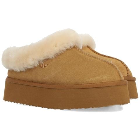 Pisa Indoor Slippers Ciabatte Pelle Scamosciata /nabuk Scarpe Donna Marrone Eu 38, Mich2001243w 2013 - Foto 1