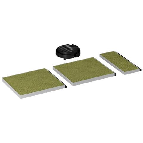 Umluft-Set LZ11BKV16 Filtro per cappa aspirante - Foto 1