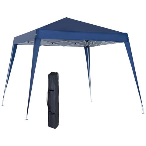 Gazebo Pieghevole Profissional VidaXL In Alluminio – 2x2 Metri, Tetto In Tessuto Oxford Con Rivestimento PVC, Colore Antracite - 4