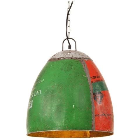 Lampada Sospesa Industriale 25 W Multicolore Rotonda 42 Cm E27 - Foto 1