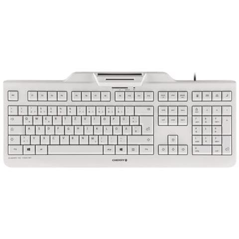 Tastiera Cablato JK-A0100CH-0  per Universale (Layout Svizzero) Colore Grigio - Foto 1