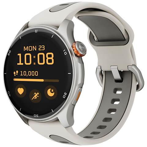Smartwatch Sport Con Monitoraggio Della Salute Impermeabile 30m, Beige - Foto 1
