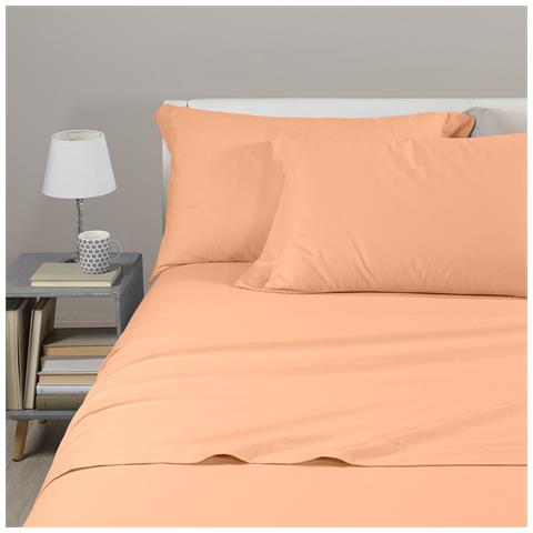 Completo Lenzuola In Flanella Colore Rosa Misura Singolo - Foto 1