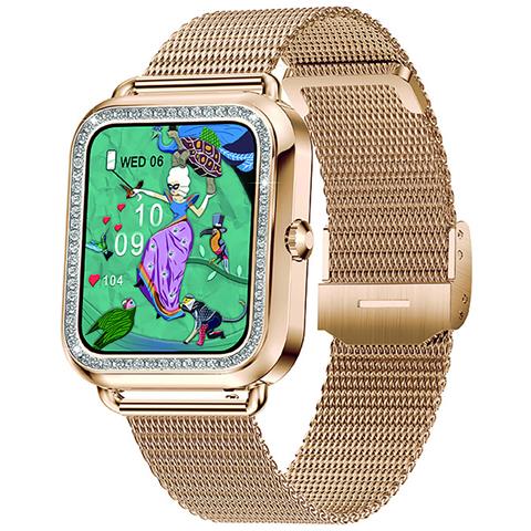 Maria, Orologio Connesso In Acciaio Inossidabile Con Health Tracker E Id Chiamante - Foto 1