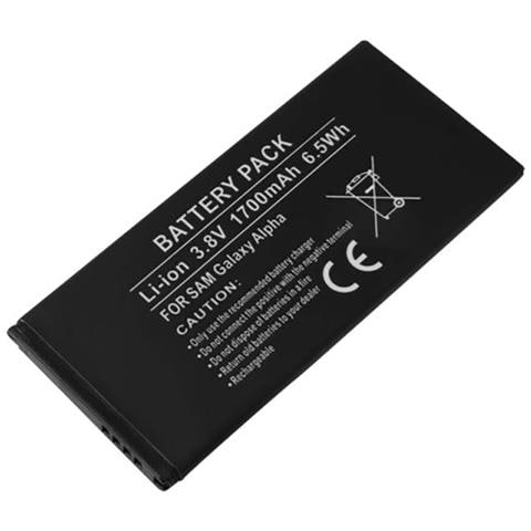 Batteria Per Samsung Galaxy Alpha Li-ion 3.8v 1700mah - Foto 1