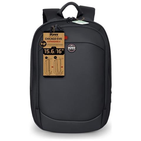 Chicago Evo Expandable Eco 40,6 cm (16") Zaino Nero - Foto 2