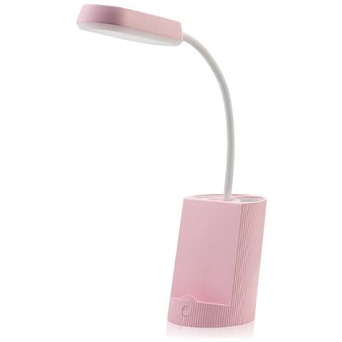 Lampada Da Tavolo A Led Per La Protezione Degli Occhi Per La Casa E La Camera Da Letto Pink - Foto 1