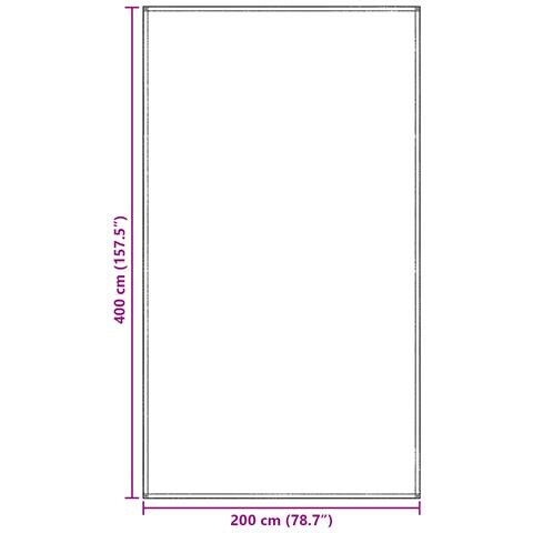 Accessorio per Tenda Blu-Grigio Poliestere 200 x 400 cm - Foto 8