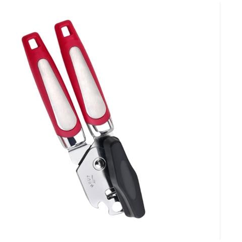 Apribottiglie In Acciaio Inossidabile Rorzato 3 In 1: Apriscatole, Apribottiglie E Leva-tappi Red - Foto 5