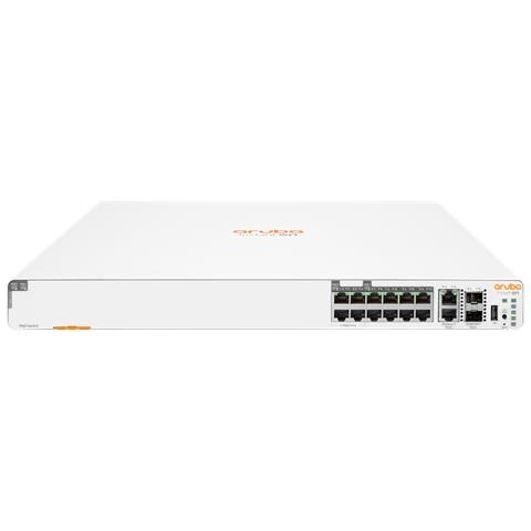 Aruba Instant On 1960 8p 1G Class 4 4p SR1G / 2.5G Class 6 PoE 2p 10GBASE-T 2p SFP+ 480W Gestito Gigabit Ethernet (10/100/1000) Supporto Power over Ethernet (PoE) 1U - Foto 1