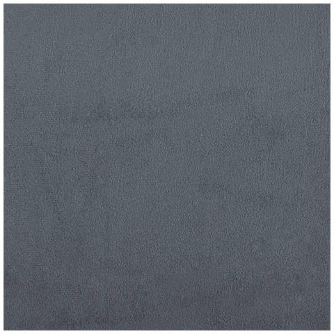 Giroletto senza Materasso Grigio Scuro 200x220 cm Velluto - Foto 8