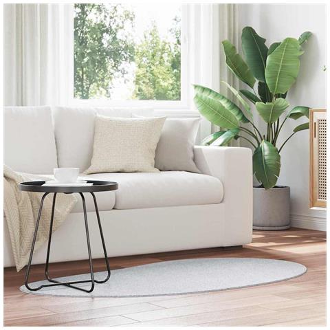 Tappeto Grigio 80 x 150 cm Poliestere - Foto 2