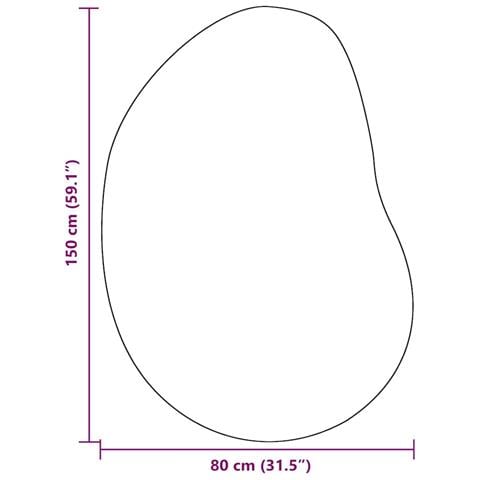 Tappeto Grigio 80 x 150 cm Poliestere - Foto 9
