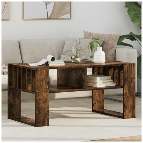 Tavolino da salotto Rovere fumé 92 x 49,5 x 45 cm - Foto 2
