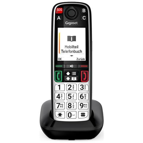 EASY 500 Telefono analogico /DECT Identificatore di chiamata Nero, Argento - Foto 10