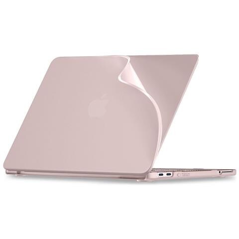 Tech-protect Softshell Case Per Macbook 13 2026, Rosa Opaco - Foto 2