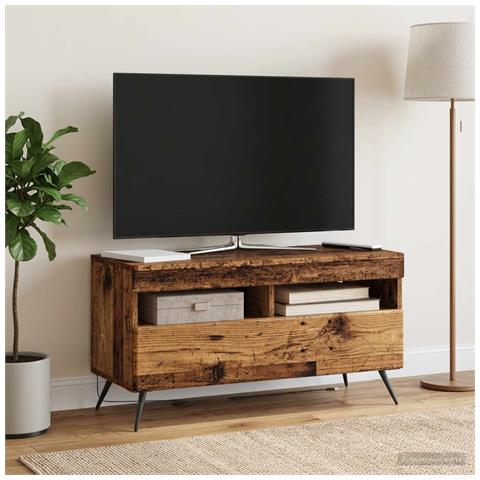 Mobile TV LED Legno antico Legno ingegnerizzato - Foto 2