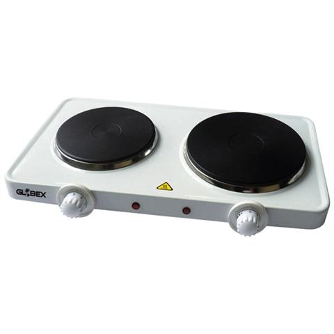 Fornello elettrico con 2 piastre in ghisa potenza 2500W - Foto 1