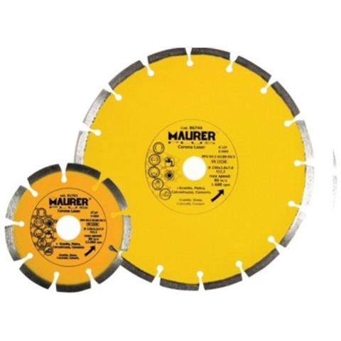 Disco Diamantato Corona Laser Segmentata 115x2,2x7 mm Ø Foro 22 mm Plus - Foto 3