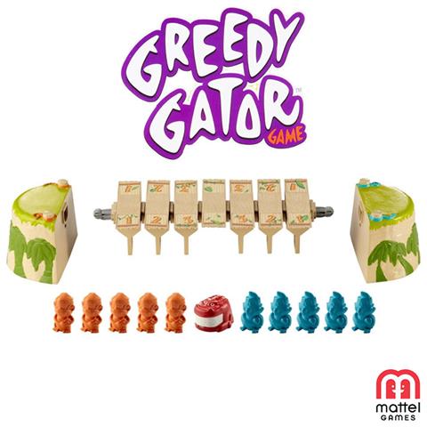 Greedy Gator Game Jungles Gioco Strategia per Bambini X8733 - Foto 2