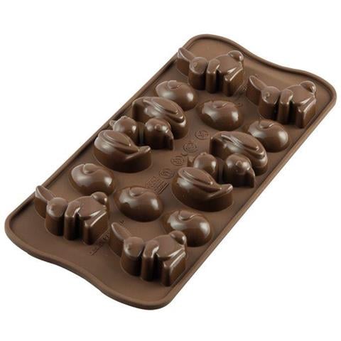 Stampo cioccolato easter easy choc 35x30mm h. 16mm 112.5ml silicone - Foto 6