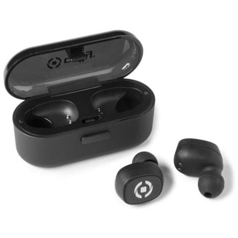Bh Twins Auricolari Stereo Bluetooth senza Fili Connessione Multipoint con Twin Box Nero - Foto 2