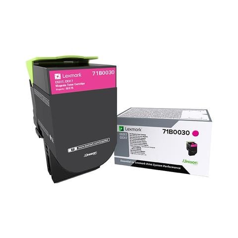 71B0030 Toner Originale Magenta per CX317dn / CS317dn Capacità 2300 Pagine - Foto 2
