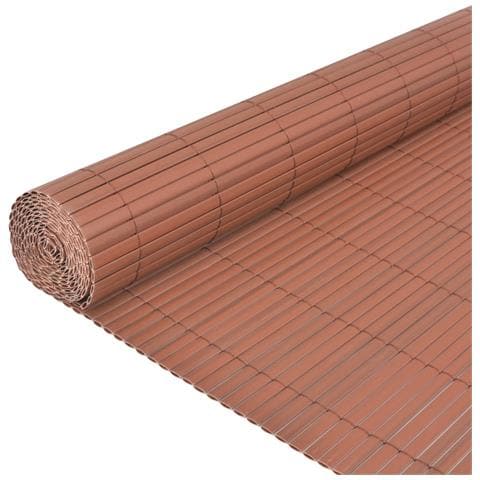 Recinzione Da Giardino A Doppio Lato 90x300 Cm Marrone - Foto 2