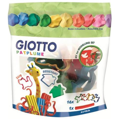 Confezione 16 Formine Con Mattarello Giotto Patplume Per Biscotti E Plastilina - Foto 2