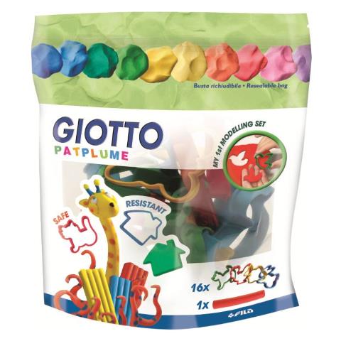 Confezione 16 Formine Con Mattarello Giotto Patplume Per Biscotti E Plastilina - Foto 3