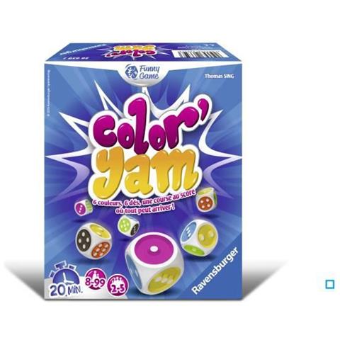 Color'yam Gioco Di Dadi E Party - Da 2 A 5 Giocatori - Da 8 Anni In Su - Foto 1