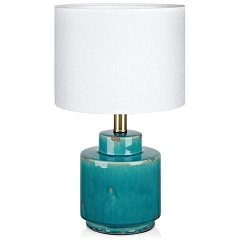 Cous, Blu, Bianco, Ceramica, Tessuto, Soggiorno, IP20, II, E27 - Foto 1