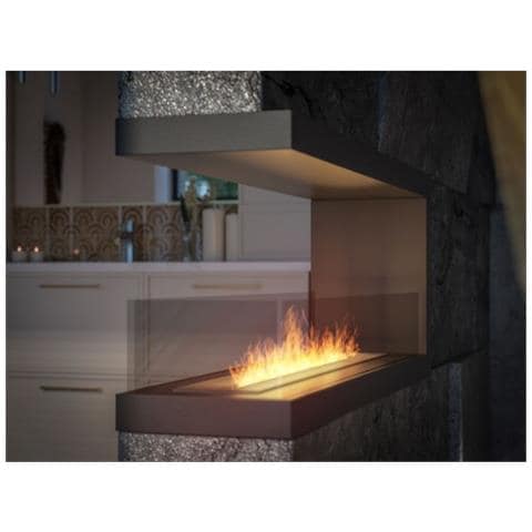 Inside U1200.2 - Biocamino Trifacciale Camino A Bioetanolo Da Incasso - Foto 2